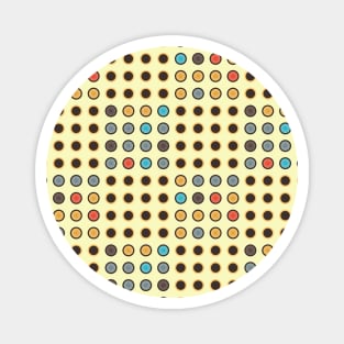 Dotty dots pattern Magnet